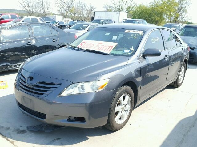 4T1BE46K09U887837 - 2009 TOYOTA CAMRY BASE CHARCOAL photo 2