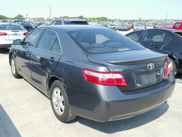 4T1BE46K09U887837 - 2009 TOYOTA CAMRY BASE CHARCOAL photo 3
