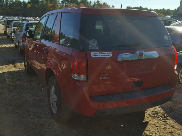 5GZCZ23D06S803545 - 2006 SATURN VUE RED photo 3