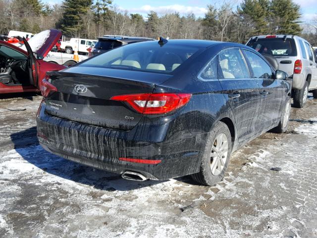 5NPE24AA6HH451480 - 2017 HYUNDAI SONATA ECO BLACK photo 4