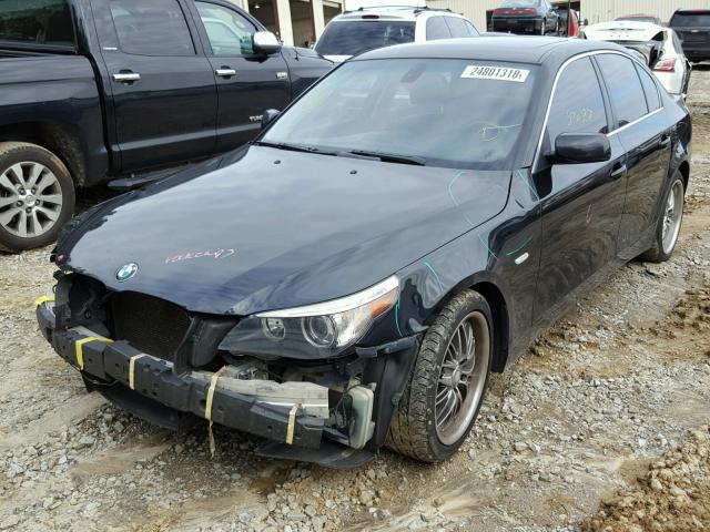 WBANA73594B810530 - 2004 BMW 530 I BLACK photo 2