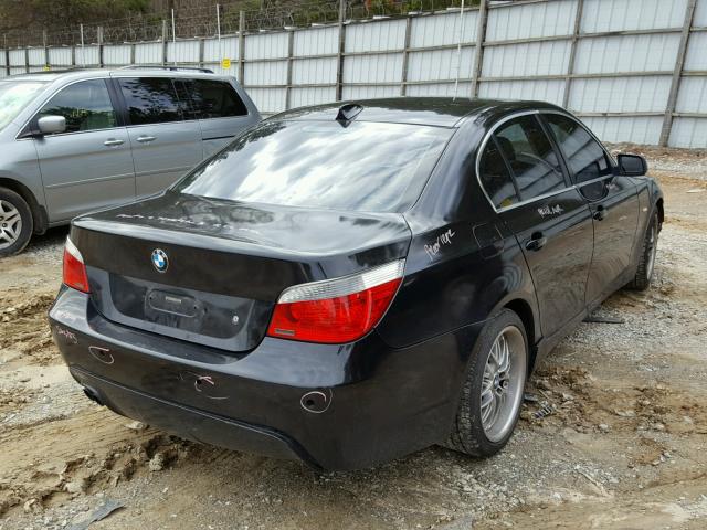 WBANA73594B810530 - 2004 BMW 530 I BLACK photo 4