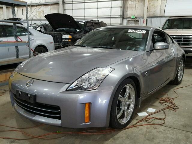 JN1BZ34D27M501393 - 2007 NISSAN 350Z COUPE CHARCOAL photo 2