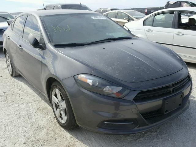 1C3CDFBB4FD315277 - 2015 DODGE DART SXT GRAY photo 1