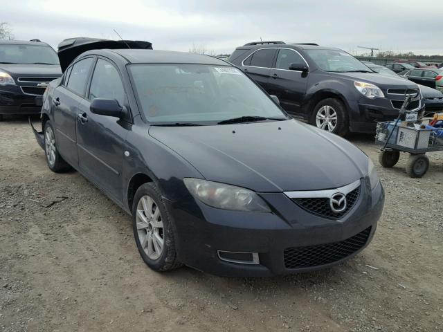 JM1BK12FX81775079 - 2008 MAZDA 3 I BLACK photo 1