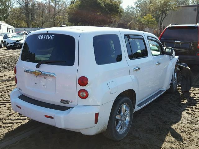 3GNCA23B79S529185 - 2009 CHEVROLET HHR LT WHITE photo 4