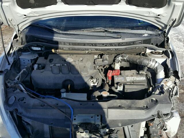 3N1BC13E09L423497 - 2009 NISSAN VERSA S SILVER photo 7