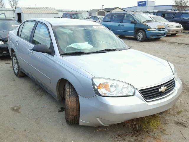 1G1ZS51F66F217195 - 2006 CHEVROLET MALIBU LS SILVER photo 1