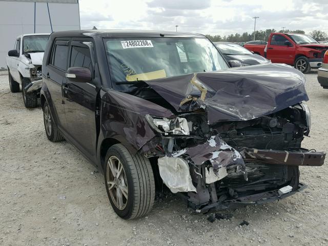 JTLZE4FE1A1109117 - 2010 TOYOTA SCION XB MAROON photo 1