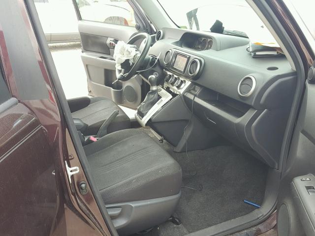 JTLZE4FE1A1109117 - 2010 TOYOTA SCION XB 栗色 照片 5