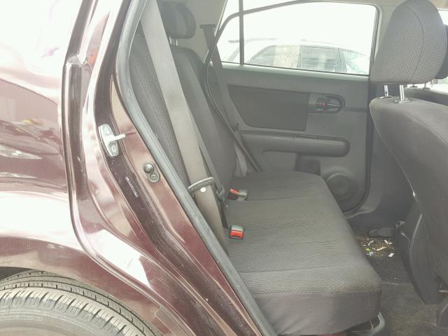 JTLZE4FE1A1109117 - 2010 TOYOTA SCION XB 栗色 照片 6
