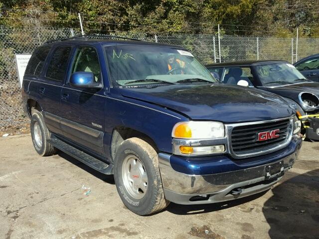 1GKEK13T71J259063 - 2001 GMC YUKON BLUE photo 1