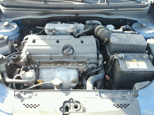 KNADH4A35A6635401 - 2010 KIA RIO LX Կապույտ լուսանկար 7