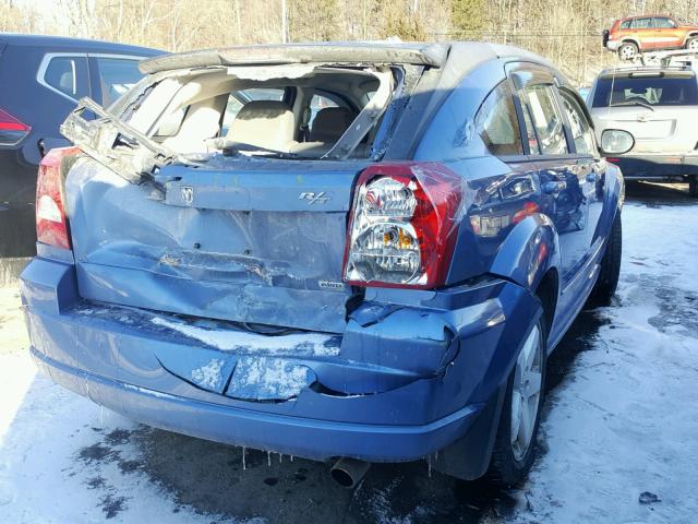 1B3HE78K37D203603 - 2007 DODGE CALIBER R/ BLUE photo 4