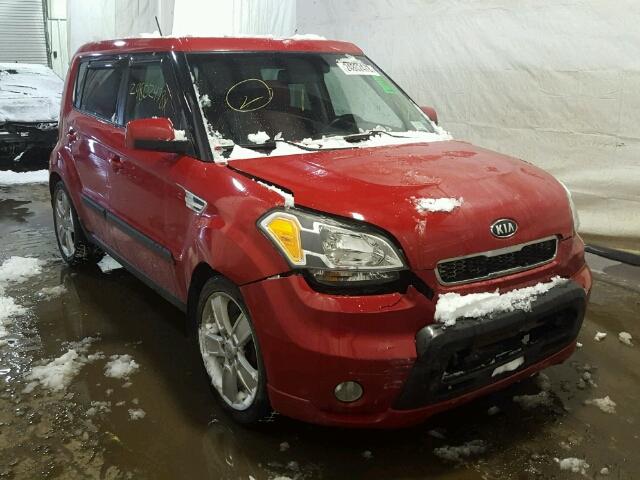 KNDJT2A27B7234458 - 2011 KIA SOUL + RED photo 1