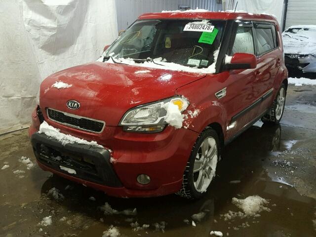 KNDJT2A27B7234458 - 2011 KIA SOUL + RED photo 2