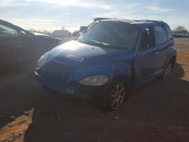 3C4FY58B05T549231 - 2005 CHRYSLER PT CRUISER BLUE photo 2