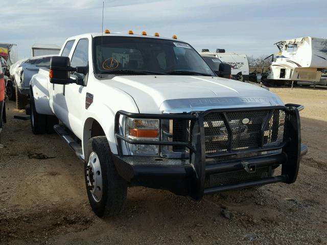 1FTXW4DR3AEA83974 - 2010 FORD F450 SUPER WHITE photo 1