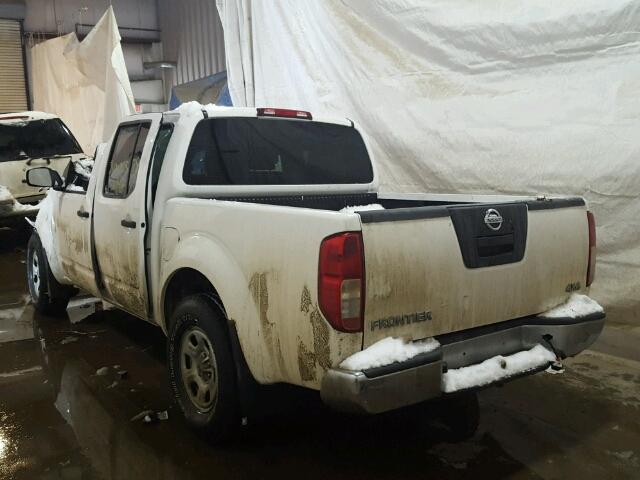 1N6AD0EV1CC469286 - 2012 NISSAN FRONTIER S WHITE photo 3