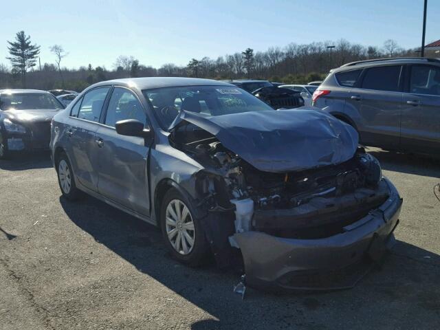 3VW2K7AJ6CM309165 - 2012 VOLKSWAGEN JETTA BASE 灰色 照片 1