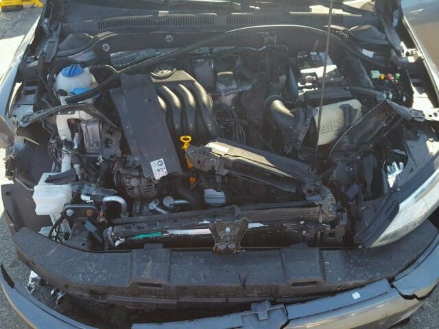 3VW2K7AJ6CM309165 - 2012 VOLKSWAGEN JETTA BASE 灰色 照片 7