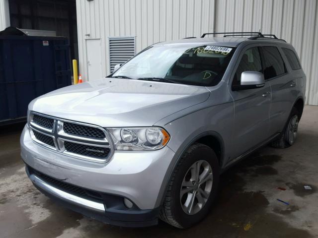 1D4RD4GG7BC729977 - 2011 DODGE DURANGO CR SILVER photo 2