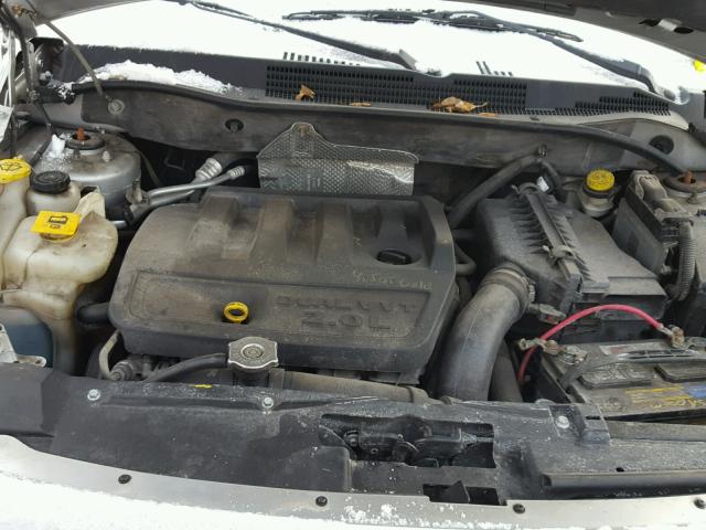 1B3HB48B97D159615 - 2007 DODGE CALIBER SX SILVER photo 7