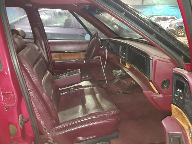 1G4HR52LXSH539464 - 1995 BUICK LESABRE LI RED photo 5