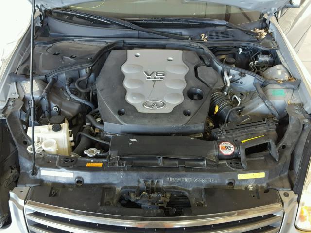 JNKCV51E55M202157 - 2005 INFINITI G35 SILVER photo 7