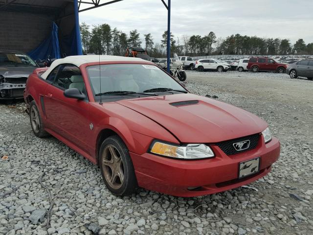 1FAFP45X6XF127688 - 1999 FORD MUSTANG GT RED photo 1