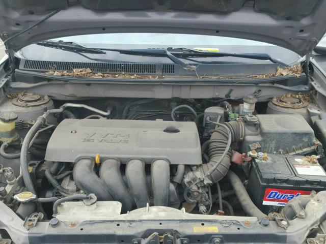 2T1KR32E64C225513 - 2004 TOYOTA COROLLA MA GRAY photo 7