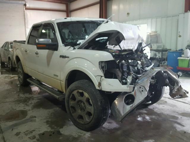 1FTFW1ET6BFC17005 - 2011 FORD F150 SUPER WHITE photo 1
