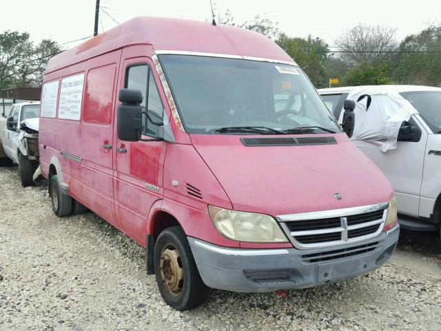 WD2PD544X55744310 - 2005 DODGE SPRINTER PINK photo 1