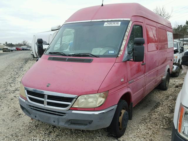 WD2PD544X55744310 - 2005 DODGE SPRINTER PINK photo 2