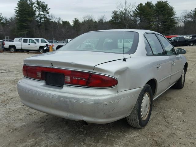 2G4WS52J341262155 - 2004 BUICK CENTURY CU SILVER photo 4