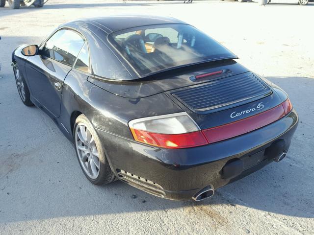 WP0CA29904S652683 - 2004 PORSCHE 911 CARRER BLACK photo 3