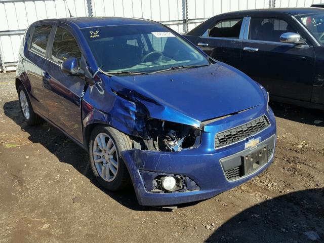 1G1JC6SH8E4111423 - 2014 CHEVROLET SONIC LT BLUE photo 1