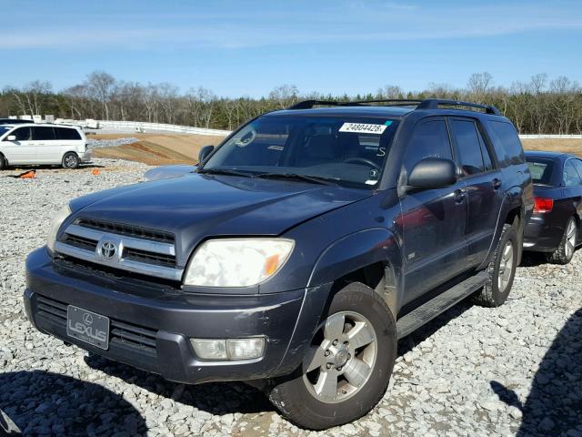 JTEZU14R550058537 - 2005 TOYOTA 4RUNNER SR GRAY photo 2