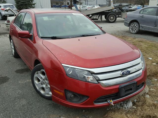 3FAHP0HA3BR229406 - 2011 FORD FUSION SE RED photo 1