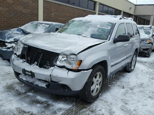 1J8GR48K89C547376 - 2009 JEEP GRAND CHER SILVER photo 2