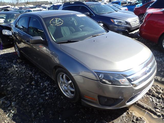 3FAHP0HA2BR199346 - 2011 FORD FUSION SE GRAY photo 1