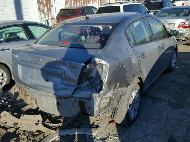 3N1AB61E49L689359 - 2009 NISSAN SENTRA 2.0 GRAY photo 4