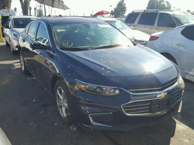 1G1ZB5ST5HF122747 - 2017 CHEVROLET MALIBU LS GRAY photo 1