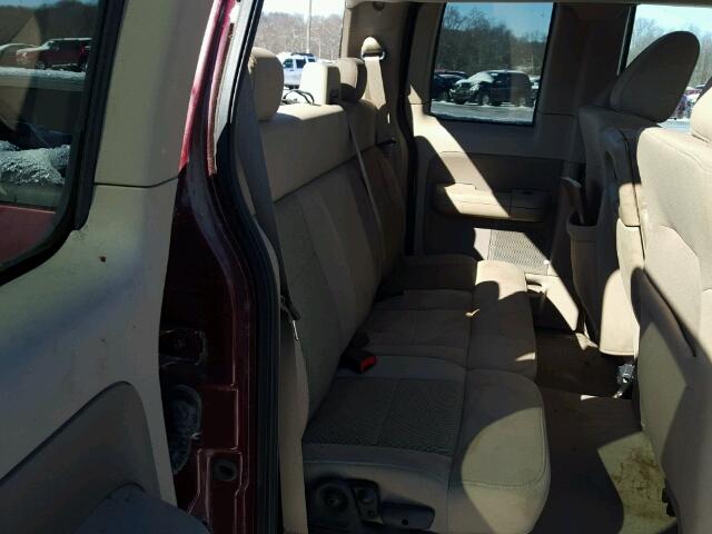 1FTPX14516FB12866 - 2006 FORD F150 Բորդո լուսանկար 6