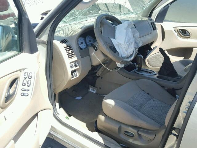 1FMYU03176KA52407 - 2006 FORD ESCAPE XLT BEIGE photo 9