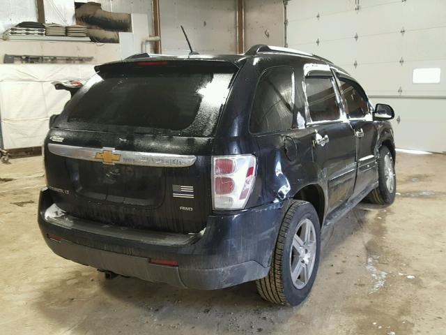 2CNDL63F586318822 - 2008 CHEVROLET EQUINOX LT BLACK photo 4