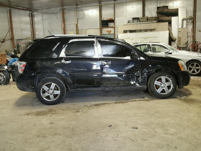 2CNDL63F586318822 - 2008 CHEVROLET EQUINOX LT BLACK photo 9