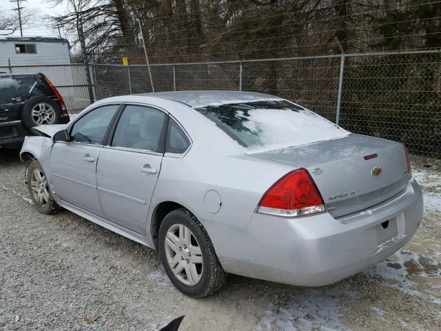 2G1WG5EKXB1218931 - 2011 CHEVROLET IMPALA LT SILVER photo 3