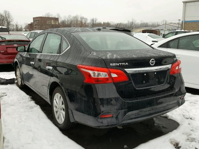 3N1AB7AP5HY381481 - 2017 NISSAN SENTRA S BLACK photo 3