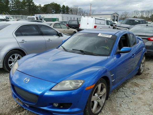 JM1FE17NX50143631 - 2005 MAZDA RX8 ლურჯი ფოტო 2